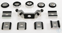 Support rings for metal hardness meters, for secure positioning Support rings...
